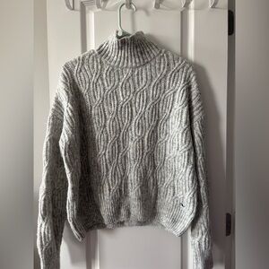 Vineyard Vines Gray Mockneck Sweater